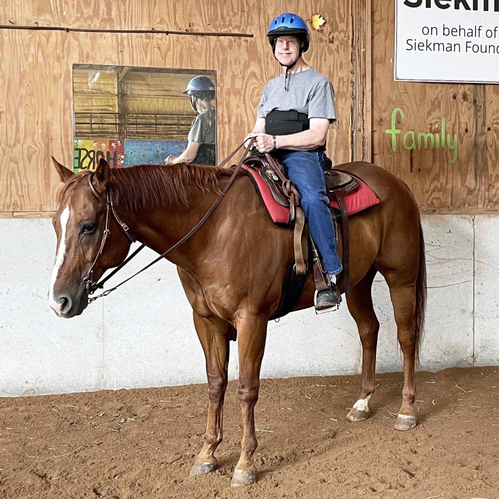 terry on horse
